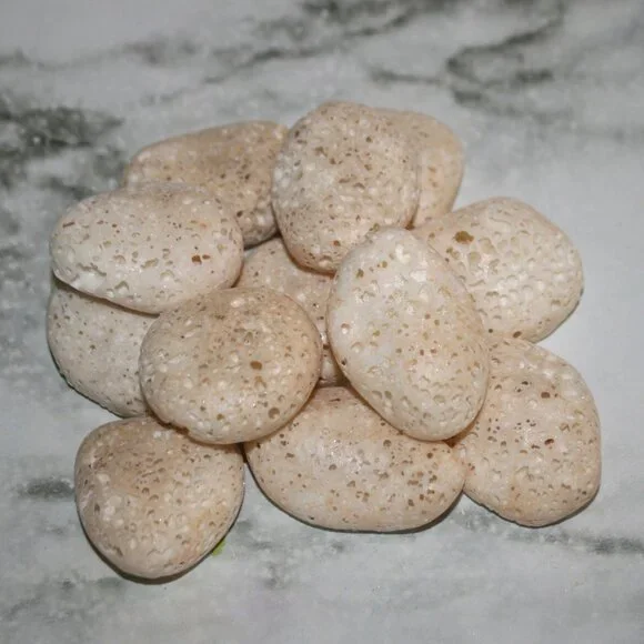 HAND CRAFTED 2 Jasmine Aroma Stones Aromatherapy Essential Oil Diffuser Pair - Picture 4 of 14